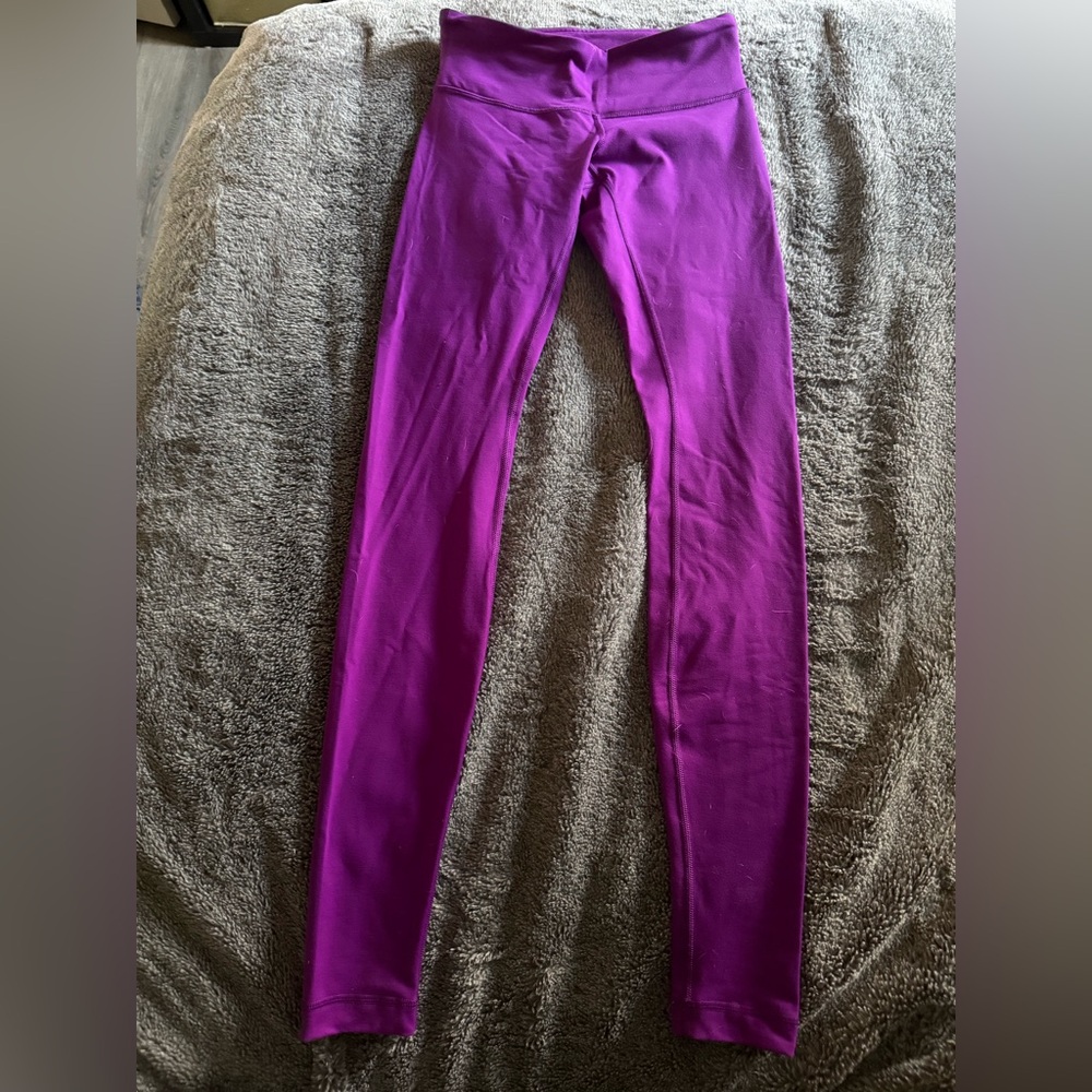 Lululemon Wunder Under Low-Rise Luon Tender Violet
